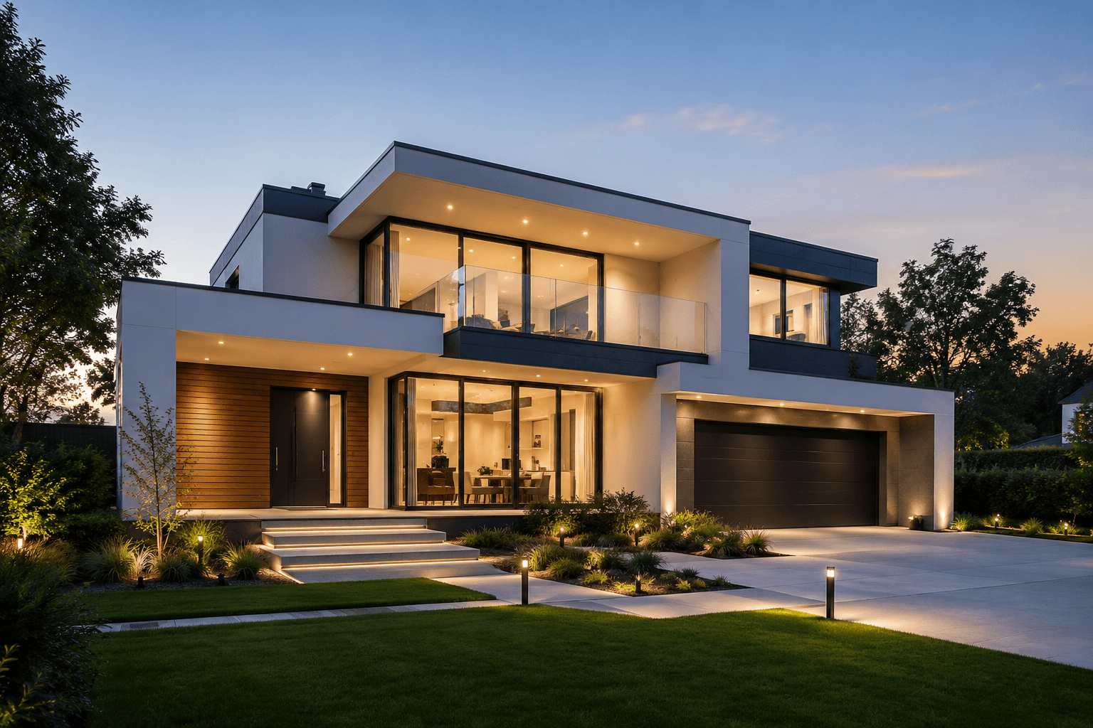 Immobilienfinanzierung und modernes Eigenheim